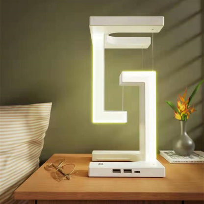 Anti Gravity Wireless Charging Table Lamp