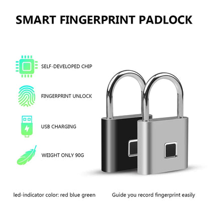 Smart Fingerprint Padlock